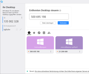 Remote-Zugriff mit Rustdesk