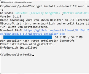 Winget – Paketmanager für Windows